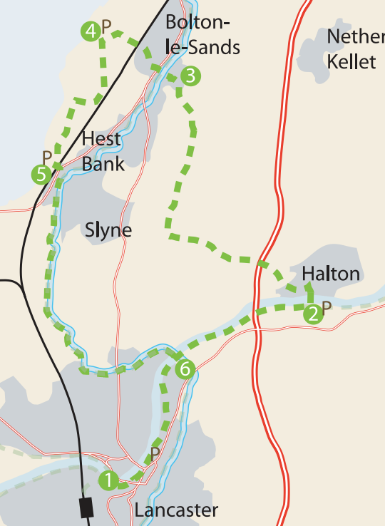 Cycle Route in Kendal